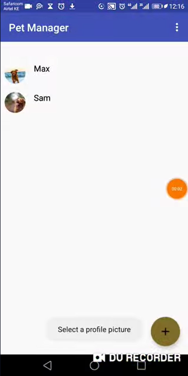 Add Button Screenshot